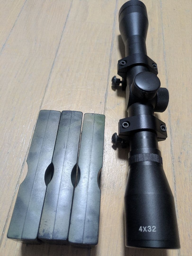 東京マルイVSR10リアルショック迷彩塗装スコープ予備マグ付サバゲー