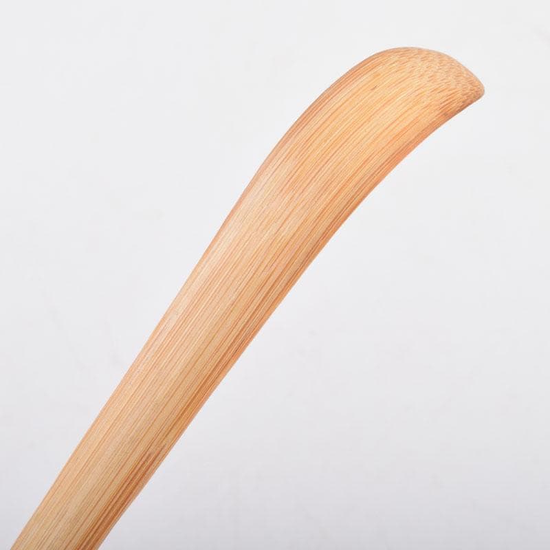 茶道具　人間国宝　荒川豊蔵作　茶杓　銘「不動」　共筒共箱　V　8692