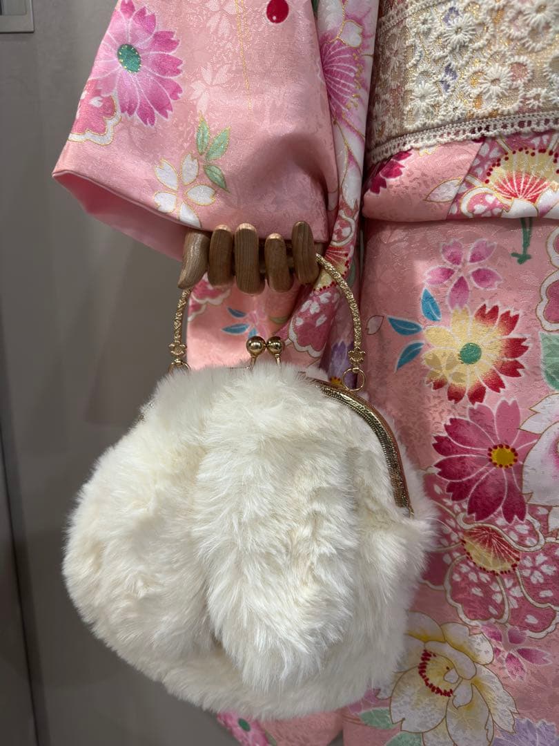 七五三用 花柄着物 フルセット