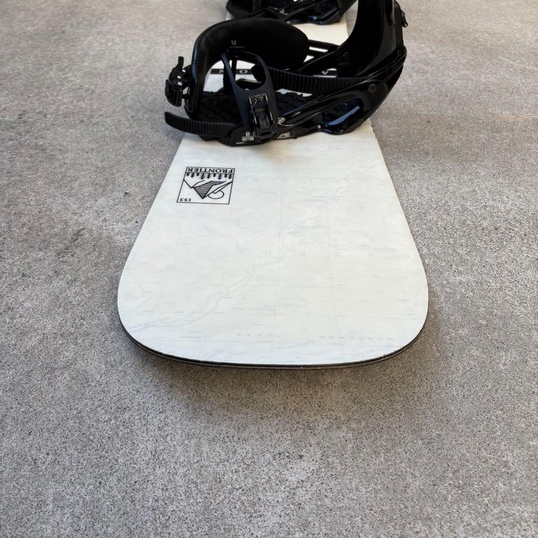 SALOMON スノーボード フロンティア　ビンディング付き