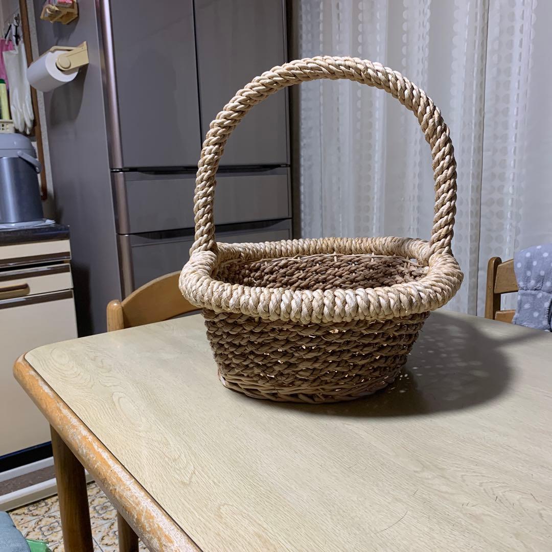 ラタン　バスケット　カゴ