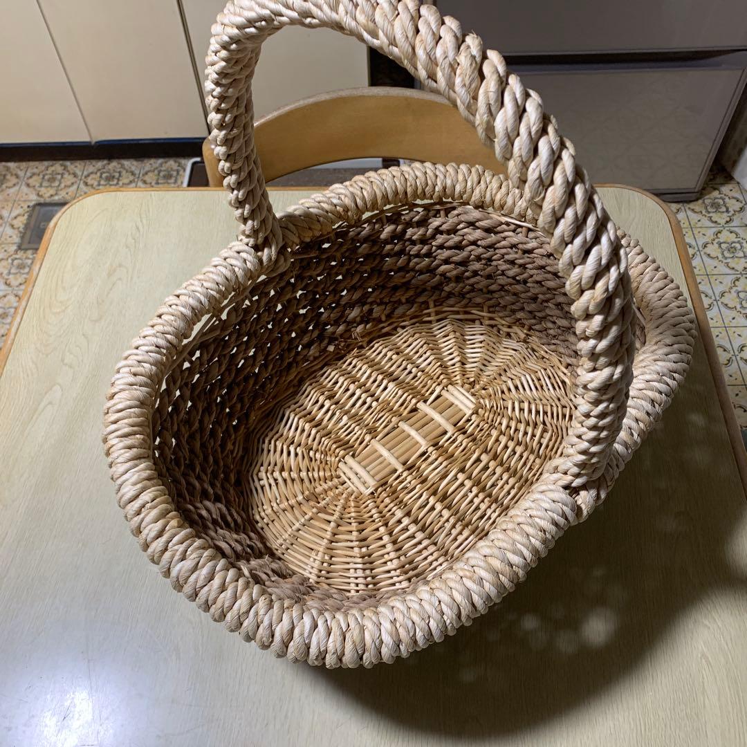 ラタン　バスケット　カゴ