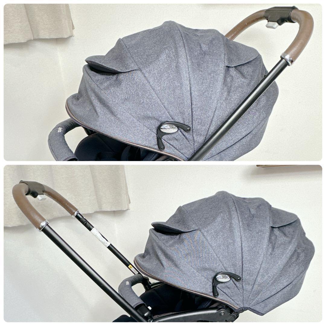 【美品】　Aprica アップリカ　ラクーナクッションフリー　デニム　2021年