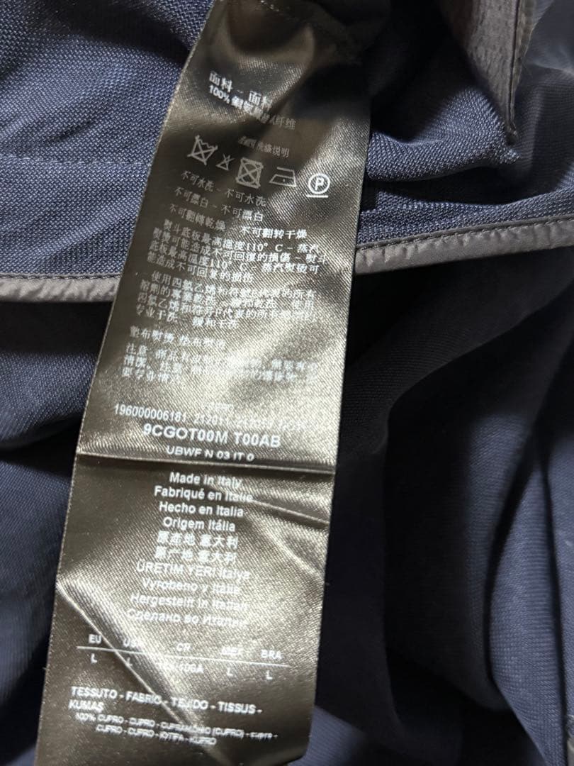 62万 GIORGIO ARMANI Icon ジョルジオアルマーニ コート L