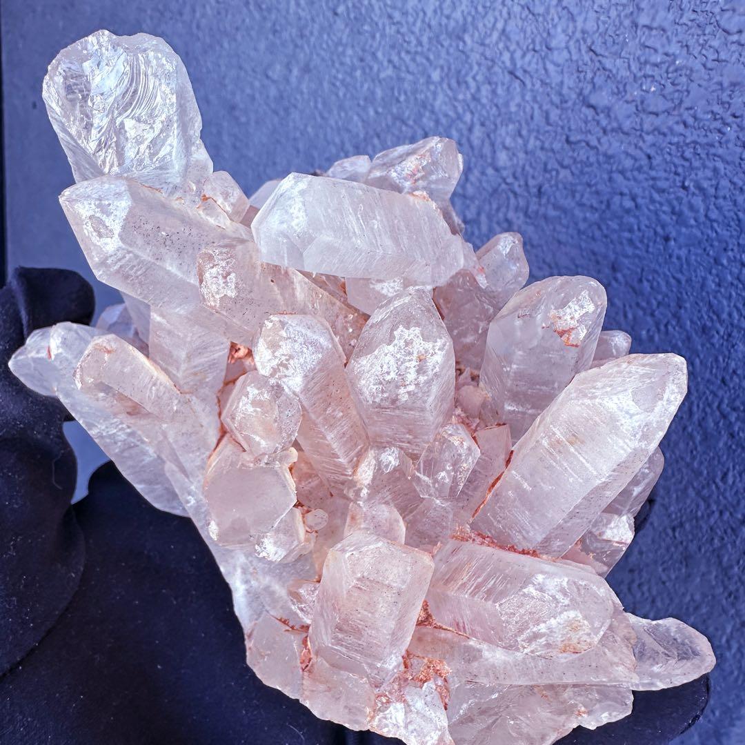 爆レア❗️浄化❗️超綺麗♡超強いパワー ピンク ヒマラヤ クラスター天然石A1449