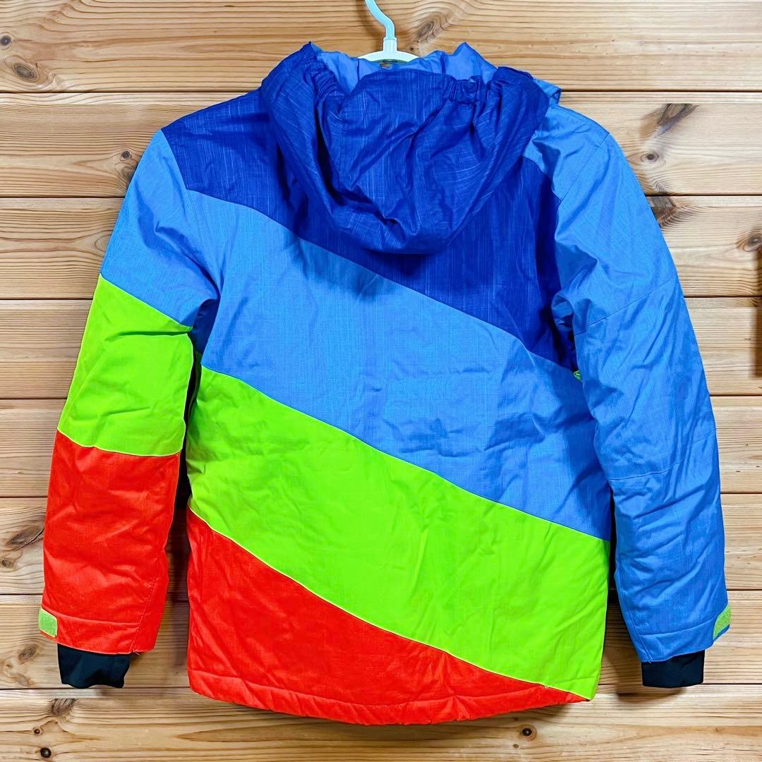 美品スキーウェア150 QUIKSILVER 上下セット デザインかっこいい