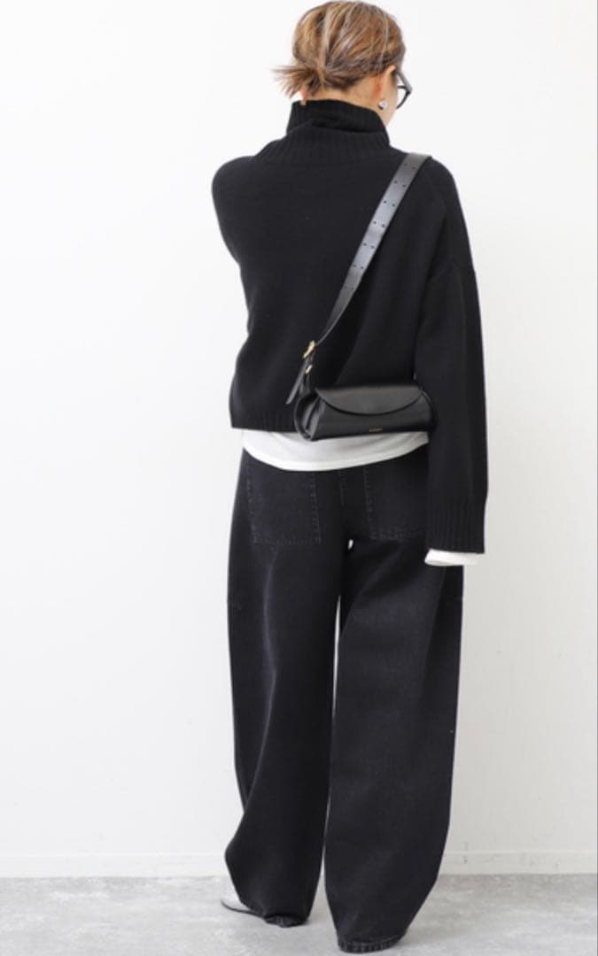 ドゥーズィエムクラス　Cropped タートルネックプルオーバー　クリーニング済