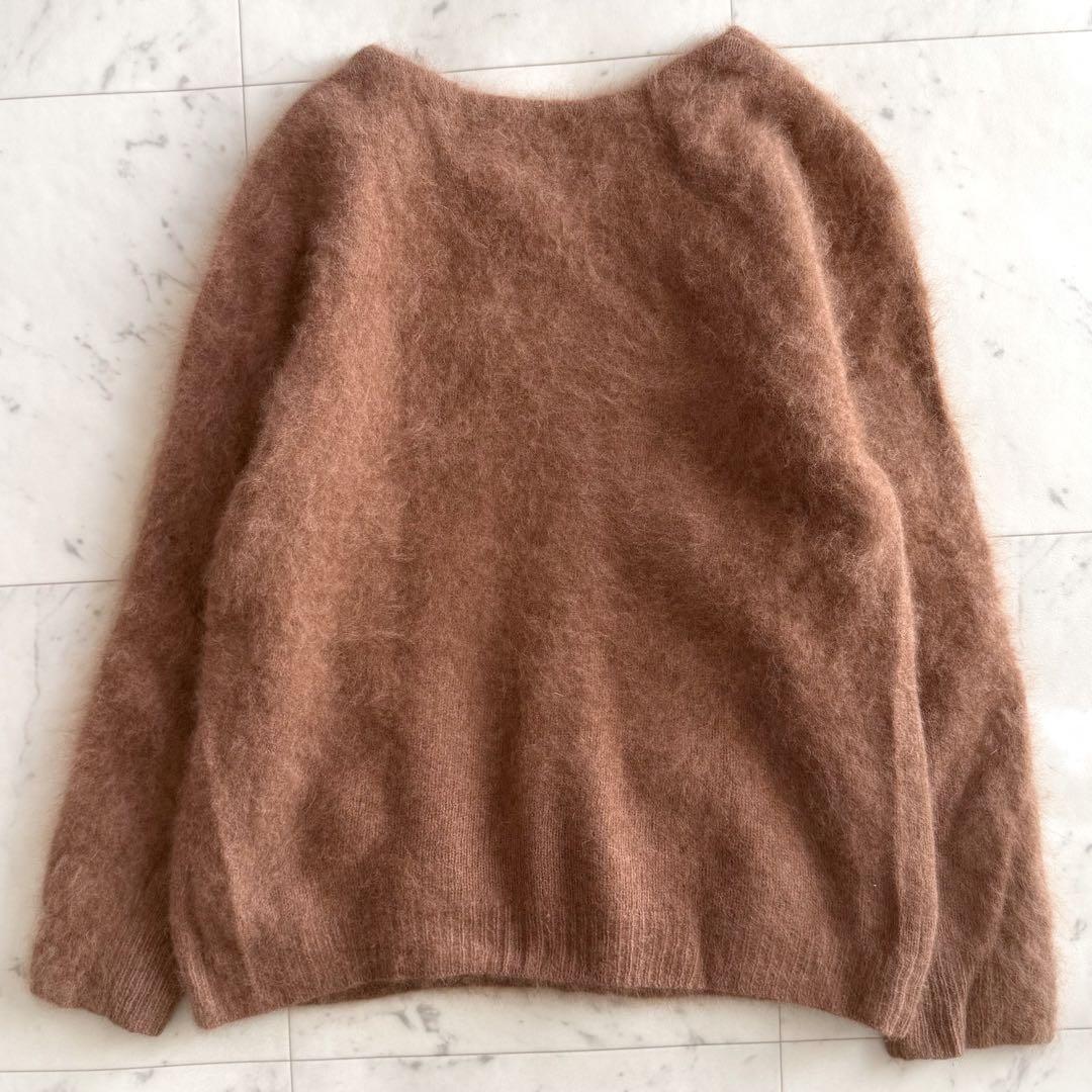 美品 スローブイエナ カシミヤ100% クルーネックニットプルオーバー