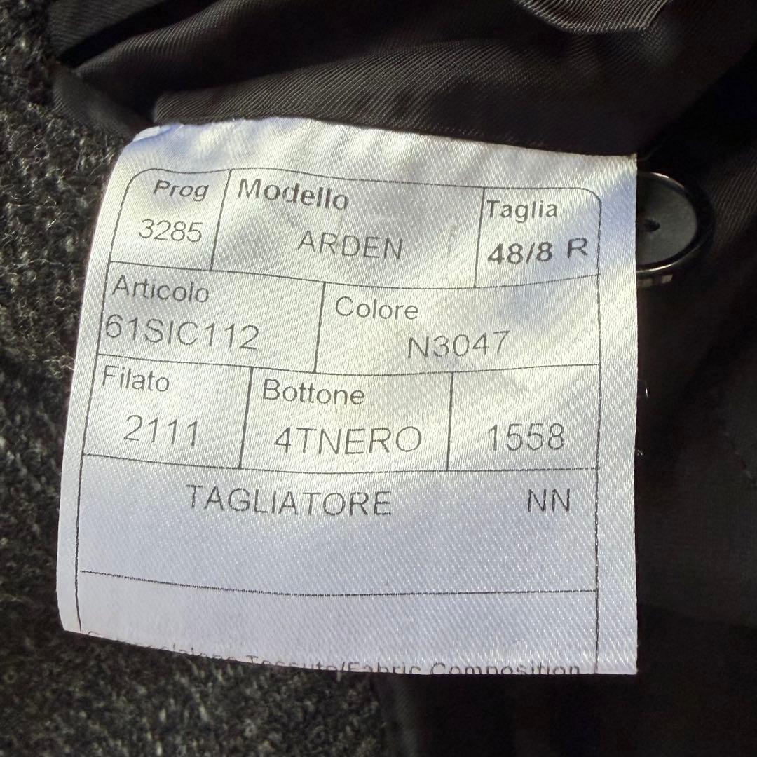 <美品>TAGLIATORE カシミヤウール ダブル チェスターコート 48