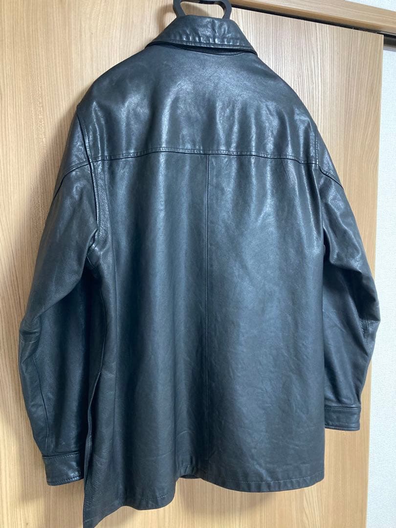 ジャケット・アウター YOKE 24SS Goat Leather Car Coat