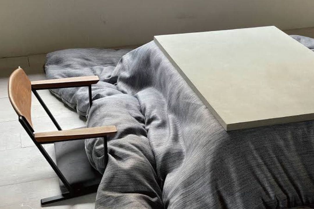 【FolivorA】 LISO kotatsu futon グレー