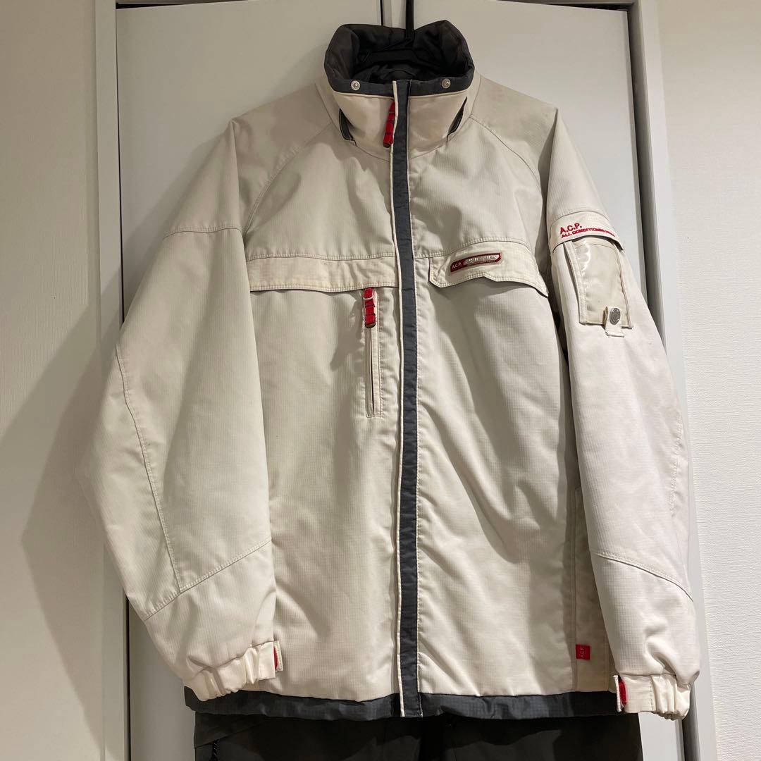 Ｐhenix スキーウェア ホワイト/グレー 男性用