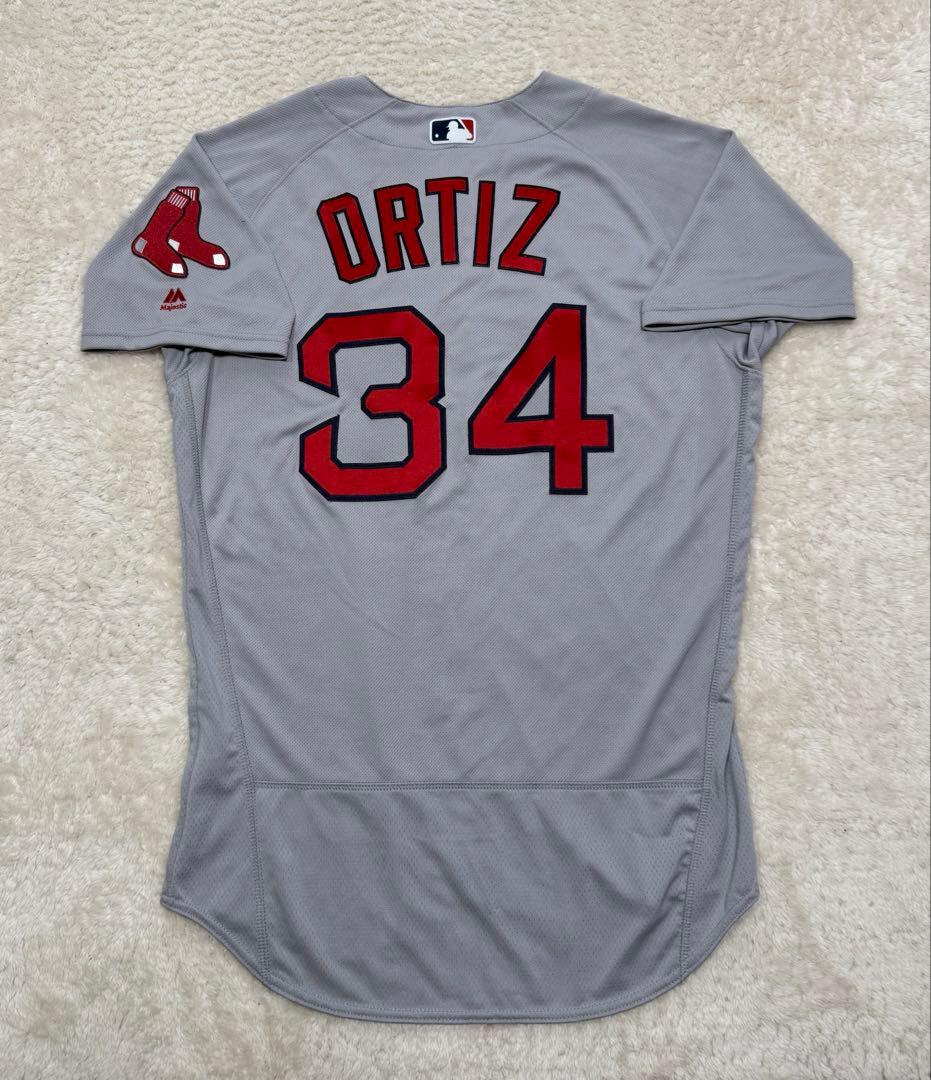 MLB レッドソックス　オーセンティックユニフォーム　デヴィットオルティス