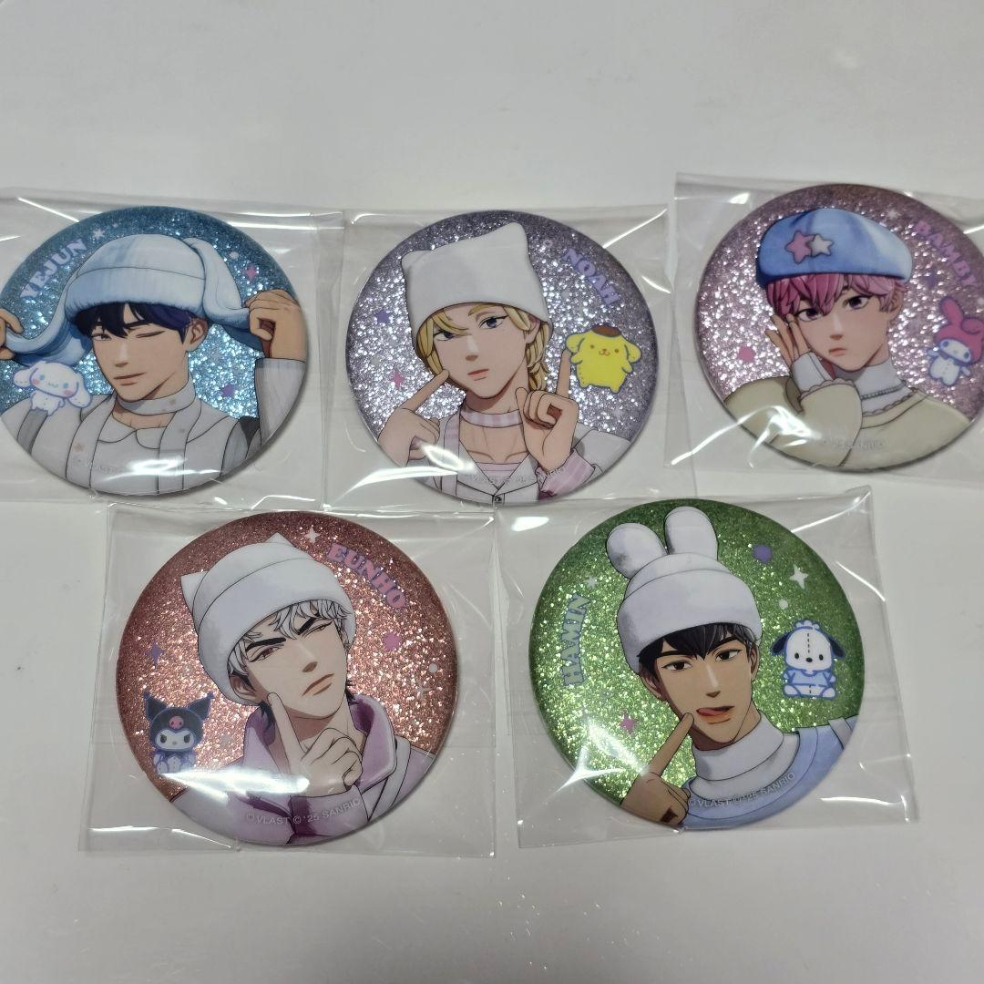 本日のみ値下げ★PLAVE サンリオコラボ 缶バッジ PLBBUU コンプ