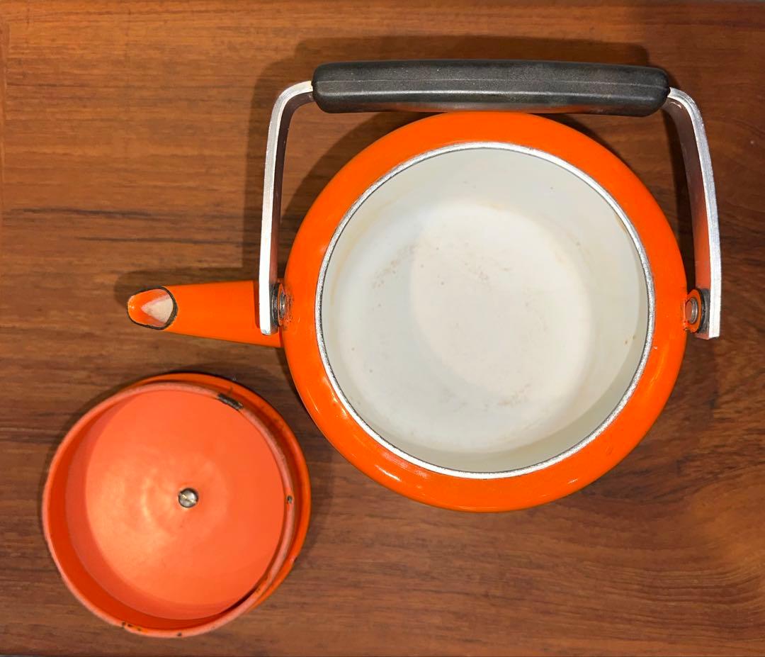 キャサリンホルム ロータス ケトル オレンジ