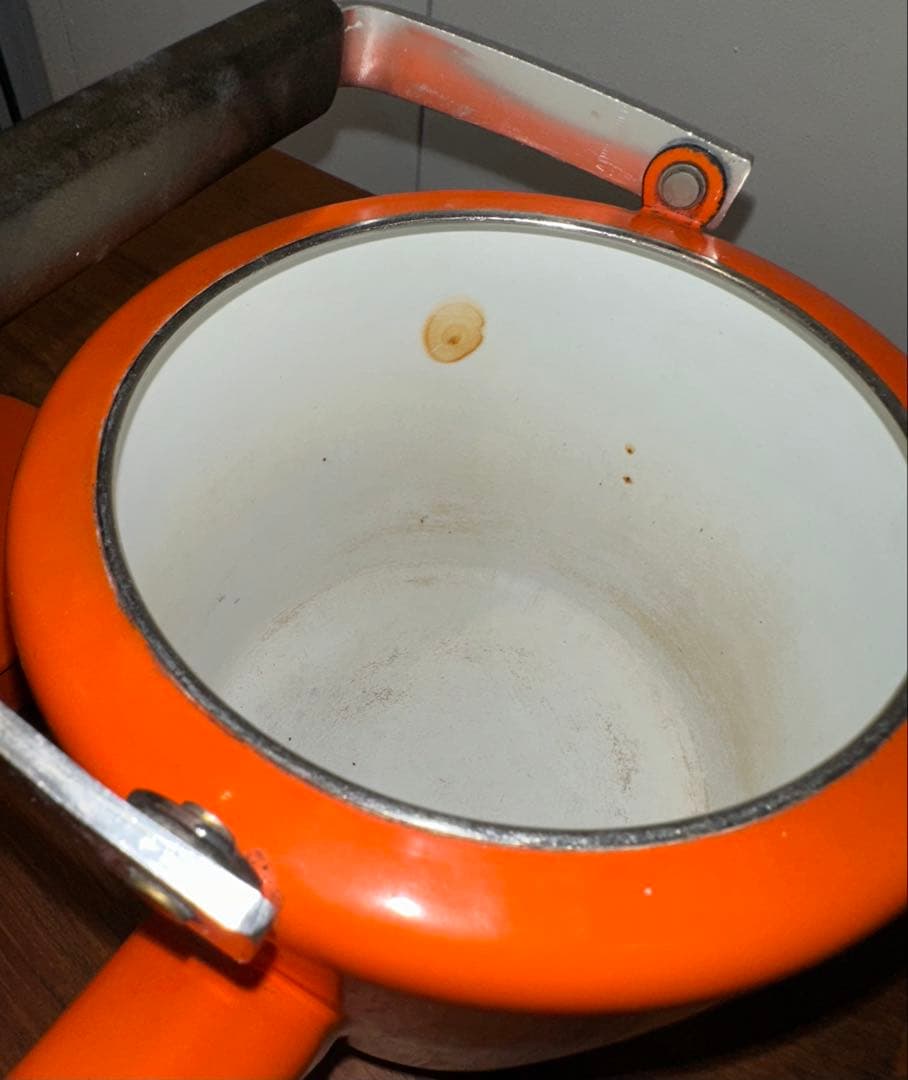 キャサリンホルム ロータス ケトル オレンジ