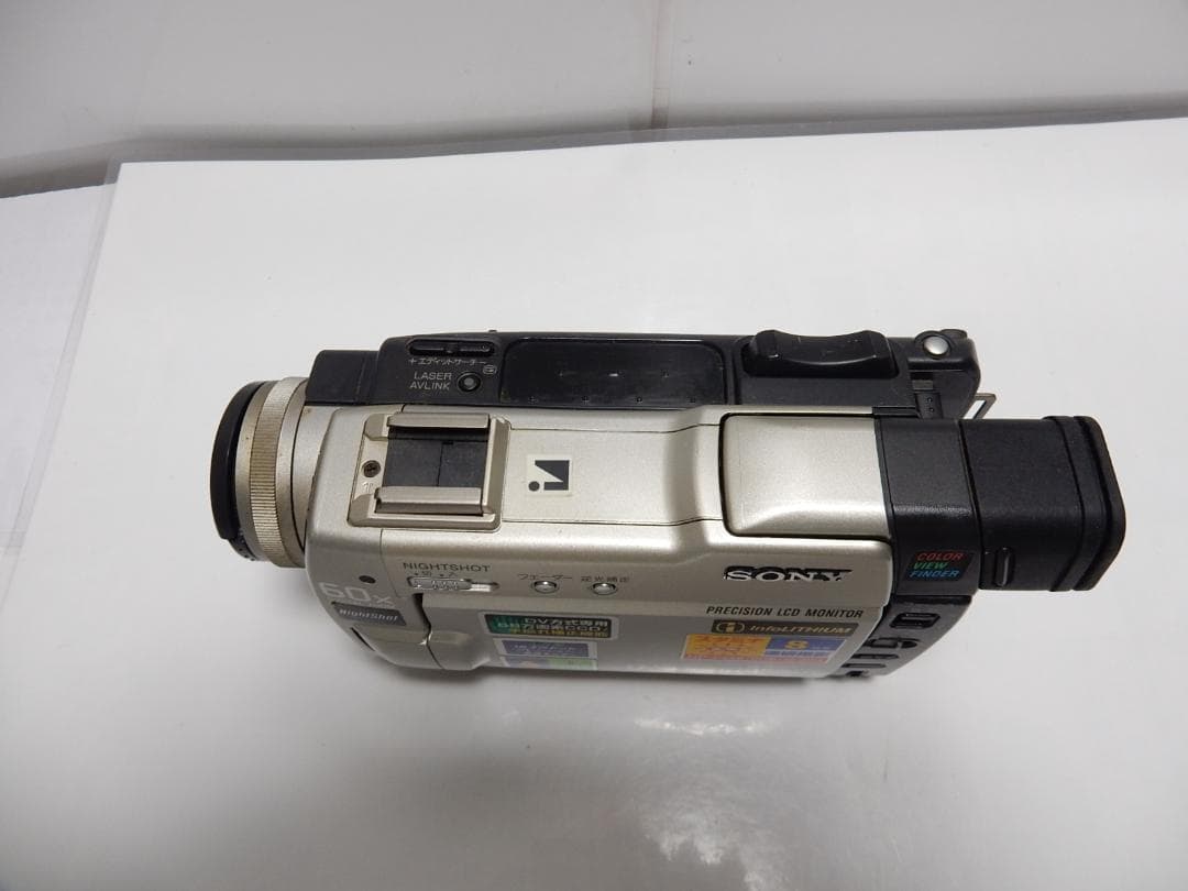動作品　Mini DV　ソニーデジタルビデオカメラ　SONY DCR-TRV9