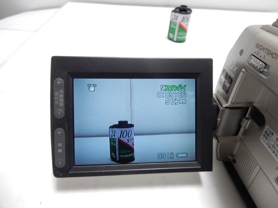 動作品　Mini DV　ソニーデジタルビデオカメラ　SONY DCR-TRV9