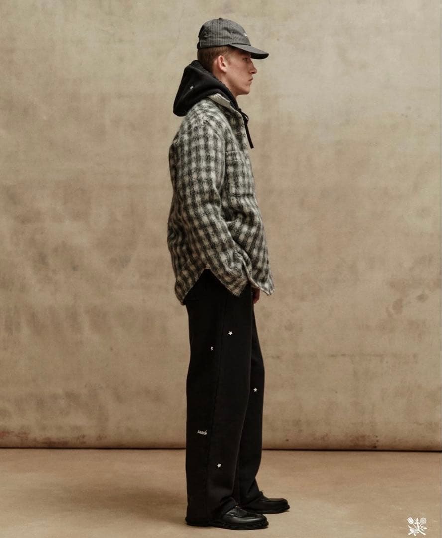 AIME LEON DOREAlpacaFleeceShirt Sサイズ