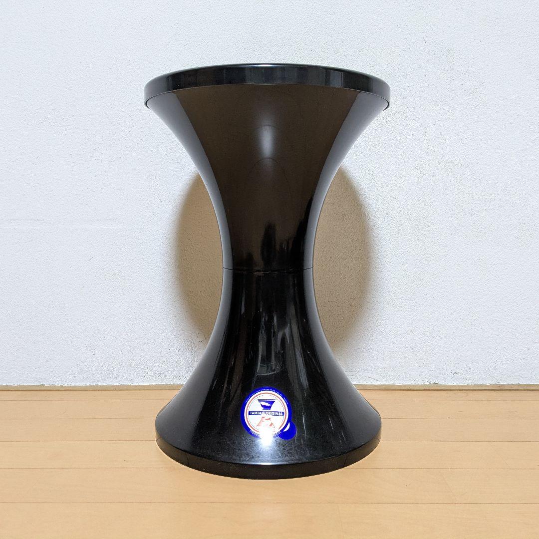 美品 TamTam Pop タムタム ポップ スツール ブラック 黒