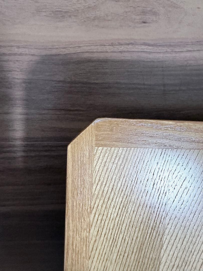 ニトリ 天然木タモ材 ダイニングテーブル 80×80cm