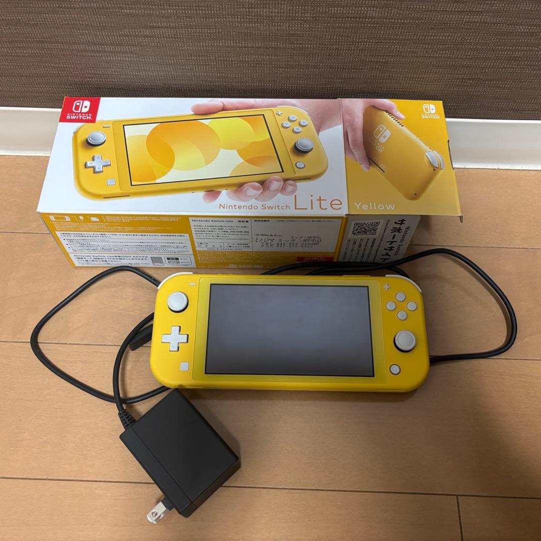 Nintendo Switch Lite イエロー 本体（充電器付）