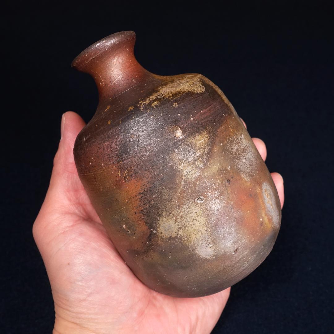 備前焼 重要無形文化財 伊勢崎満 備前徳利 ぐい呑 まとめ 共箱