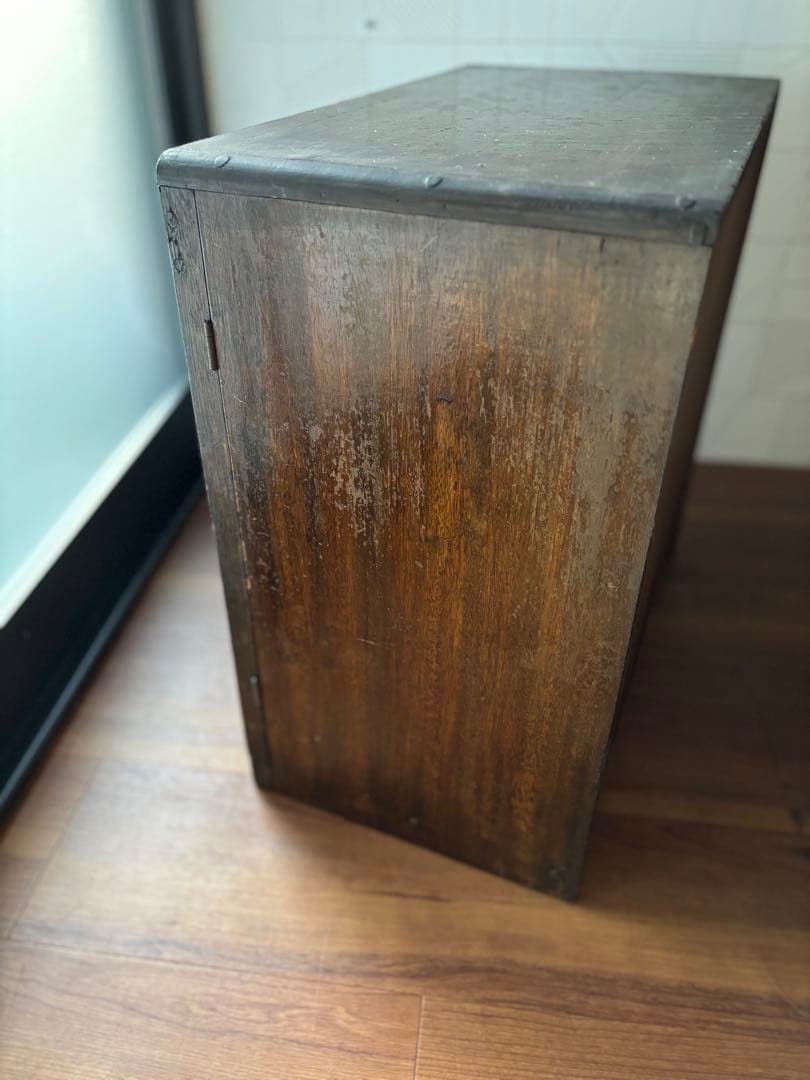 な*な様 古道具　アンティーク　卓上　ガラスキャビネット