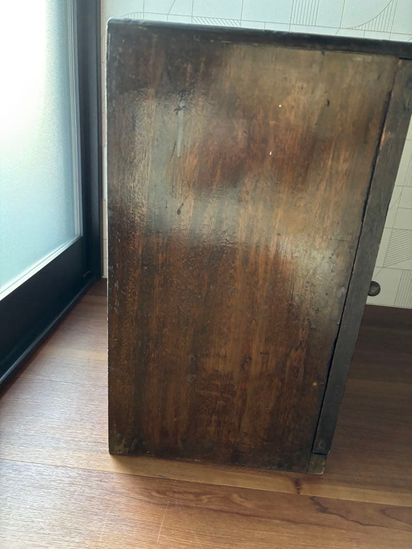 な*な様 古道具　アンティーク　卓上　ガラスキャビネット