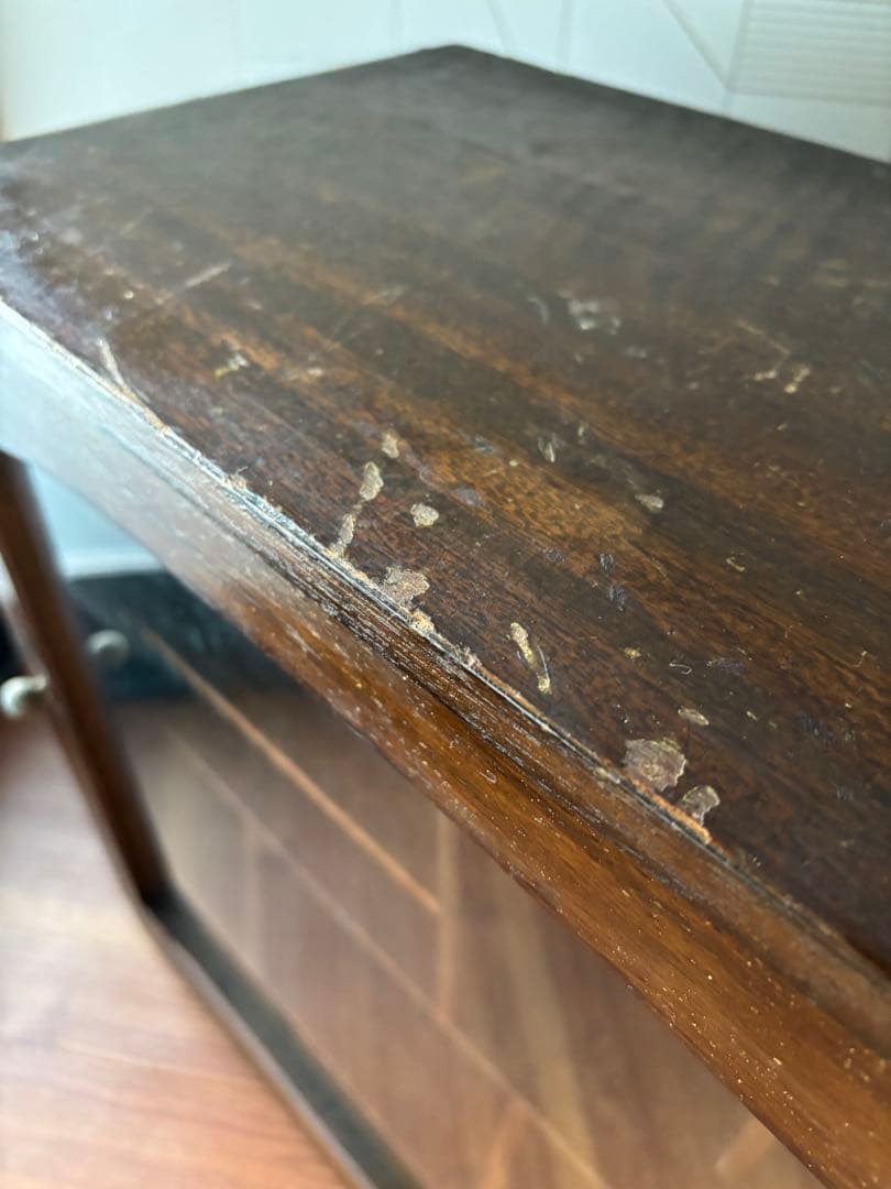 な*な様 古道具　アンティーク　卓上　ガラスキャビネット