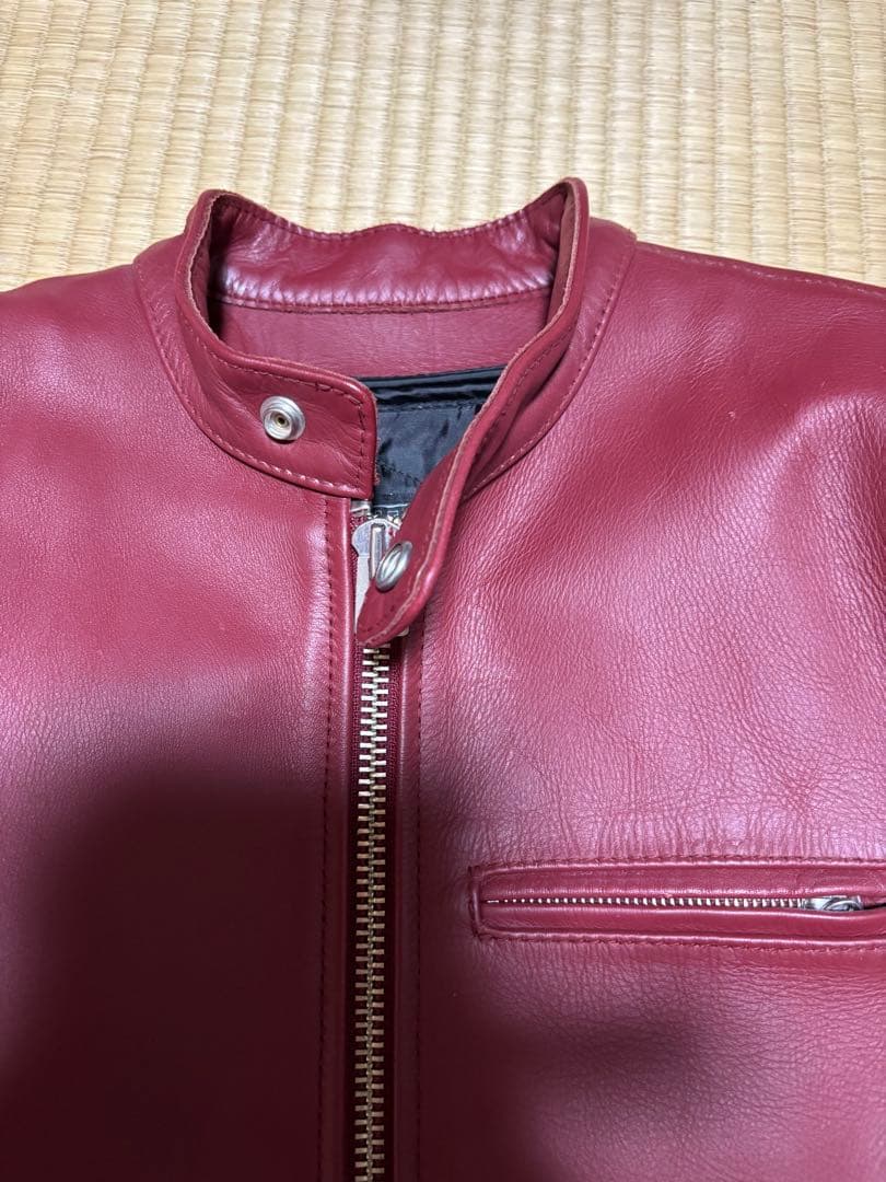 【牛革】KADOYA レザージャケット L ライダースジャケット 本革