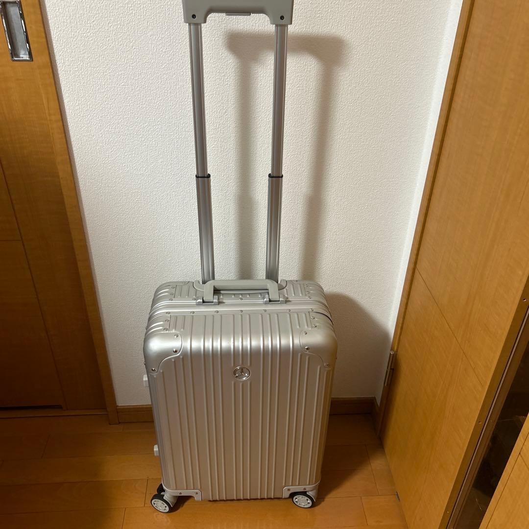 【新品未使用品】非売品メルセデスベンツ　アルミスーツケース　キャリーケース32L
