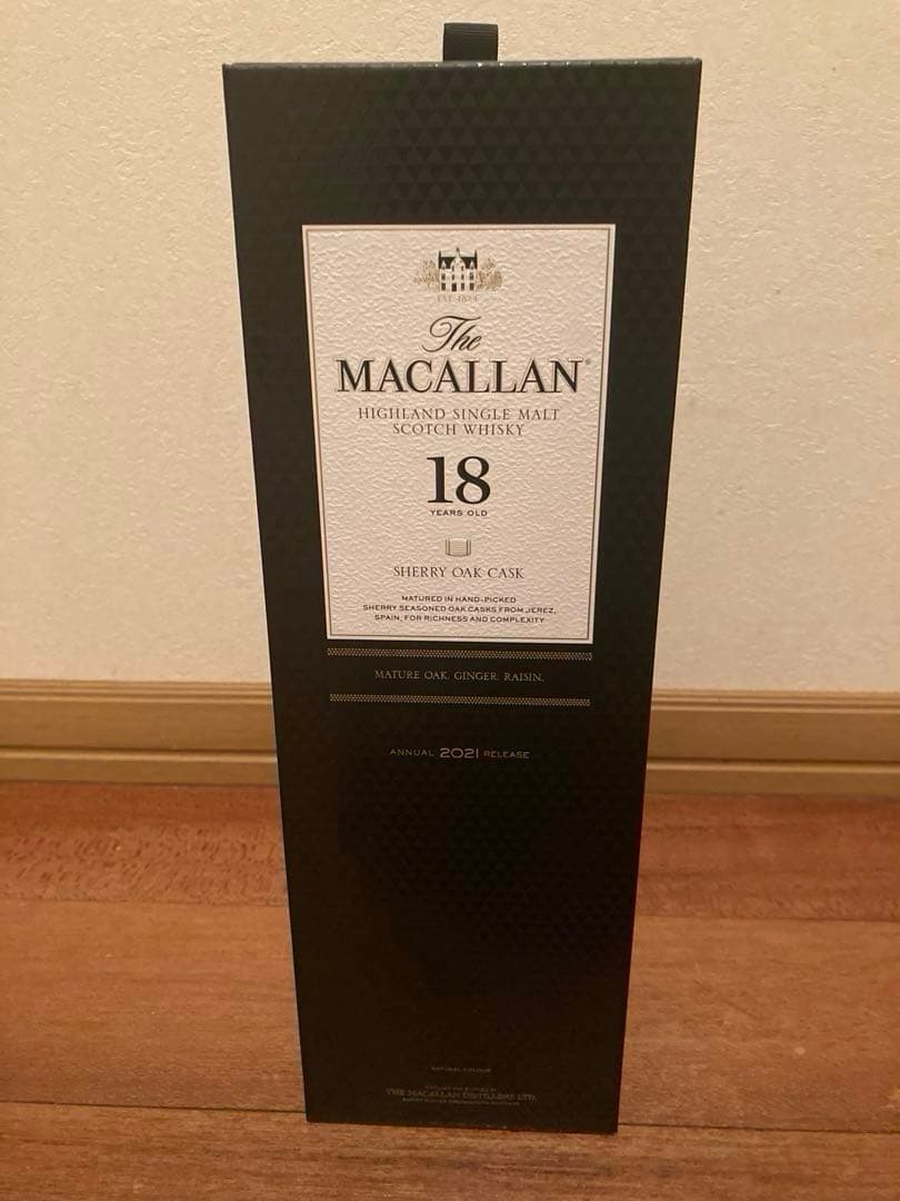 ザ マッカラン　シェリーオーク　 18年 700ml