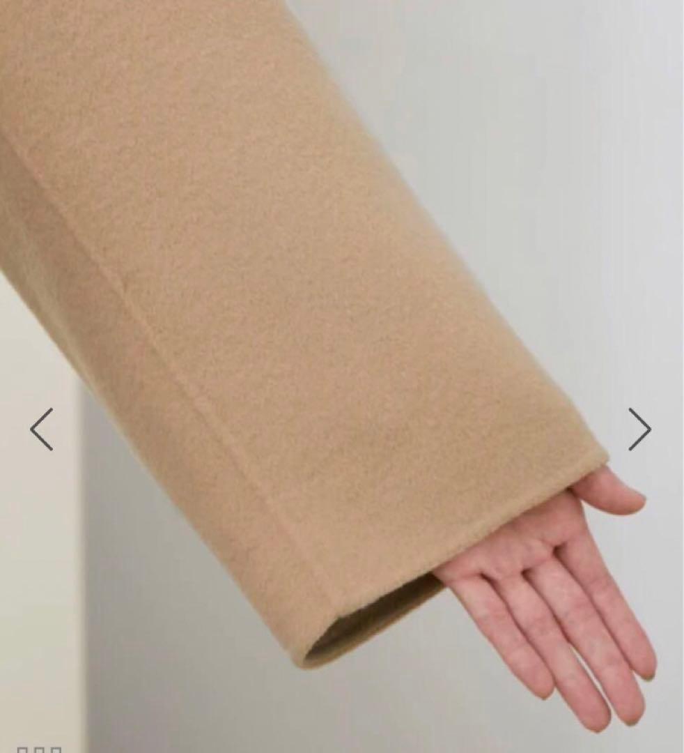 【ROPEロペ】リバーメルトンセーラーカラーショートフォルムコート