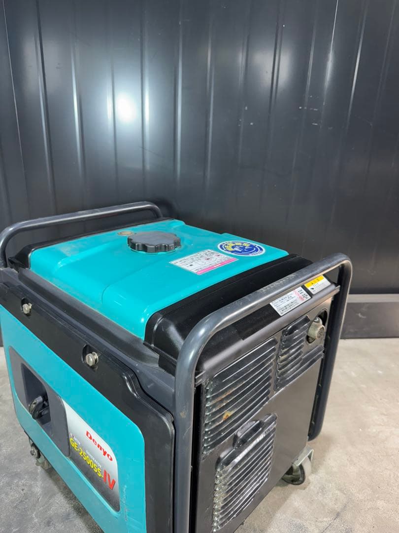 【新古品】インバーター発電機 発電機 デンヨー GE-2500SS-IV