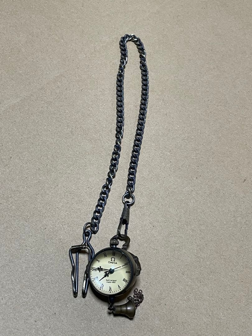 OMEGA オメガ　クリスタルボール懐中時計