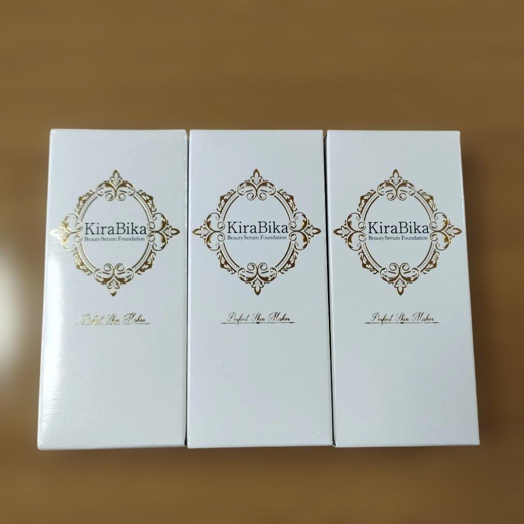 KiraBika ビューティーリキッドファンデーションN 26g3個セット