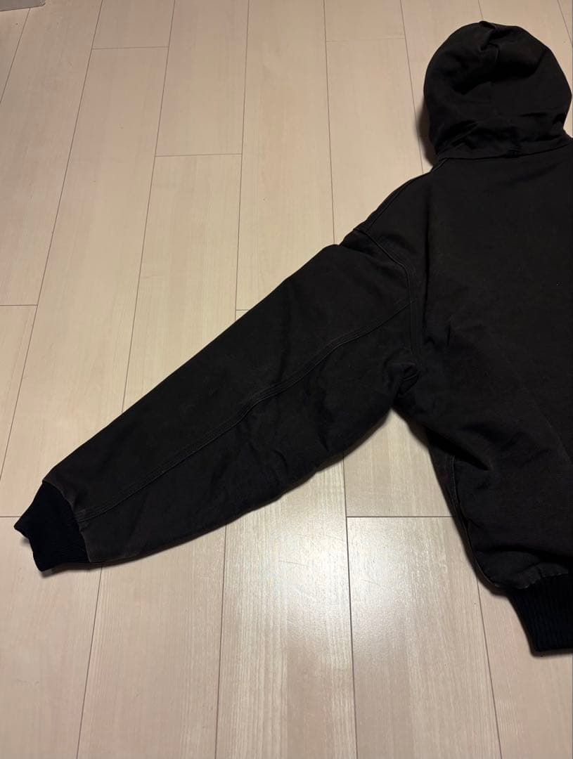 【USA製】carhartt Active Jacket Black XL