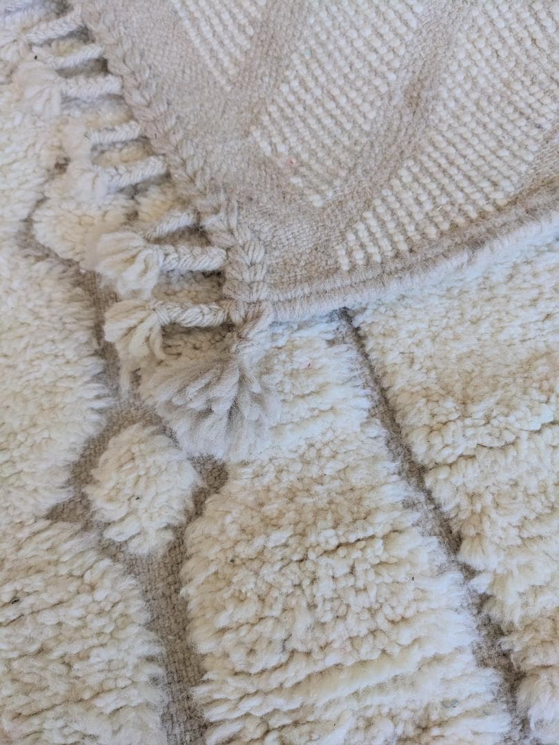 【ゲリラセール】モロッコベニワレンラグ-No.19(102×152cm)