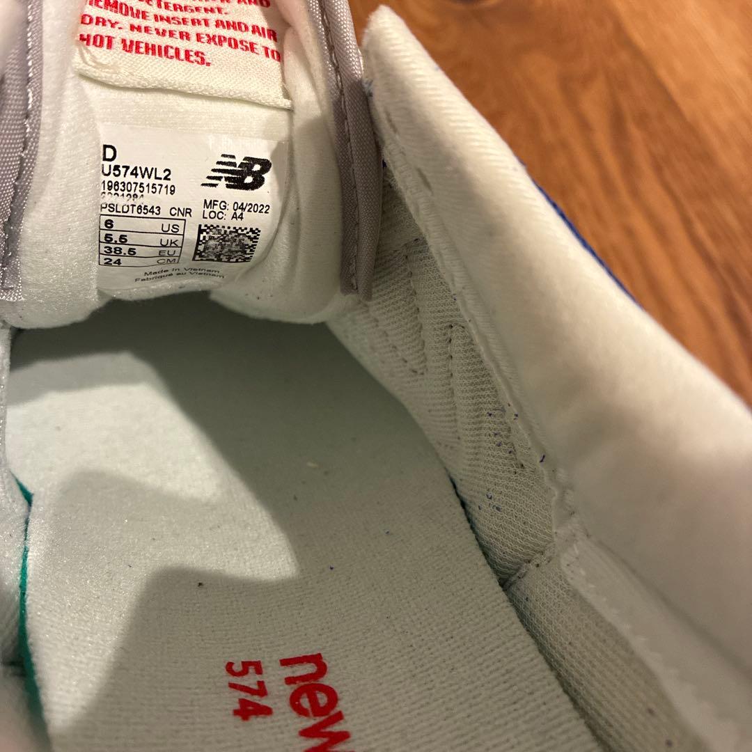 【新品】New Balance 24cm 人気モデル　U574WL2