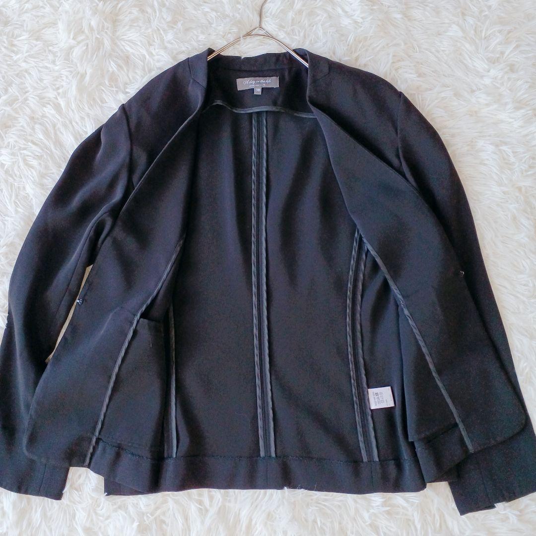 UNITED ARROWS パンツセットアップノーカラー ウォッシャブル 38