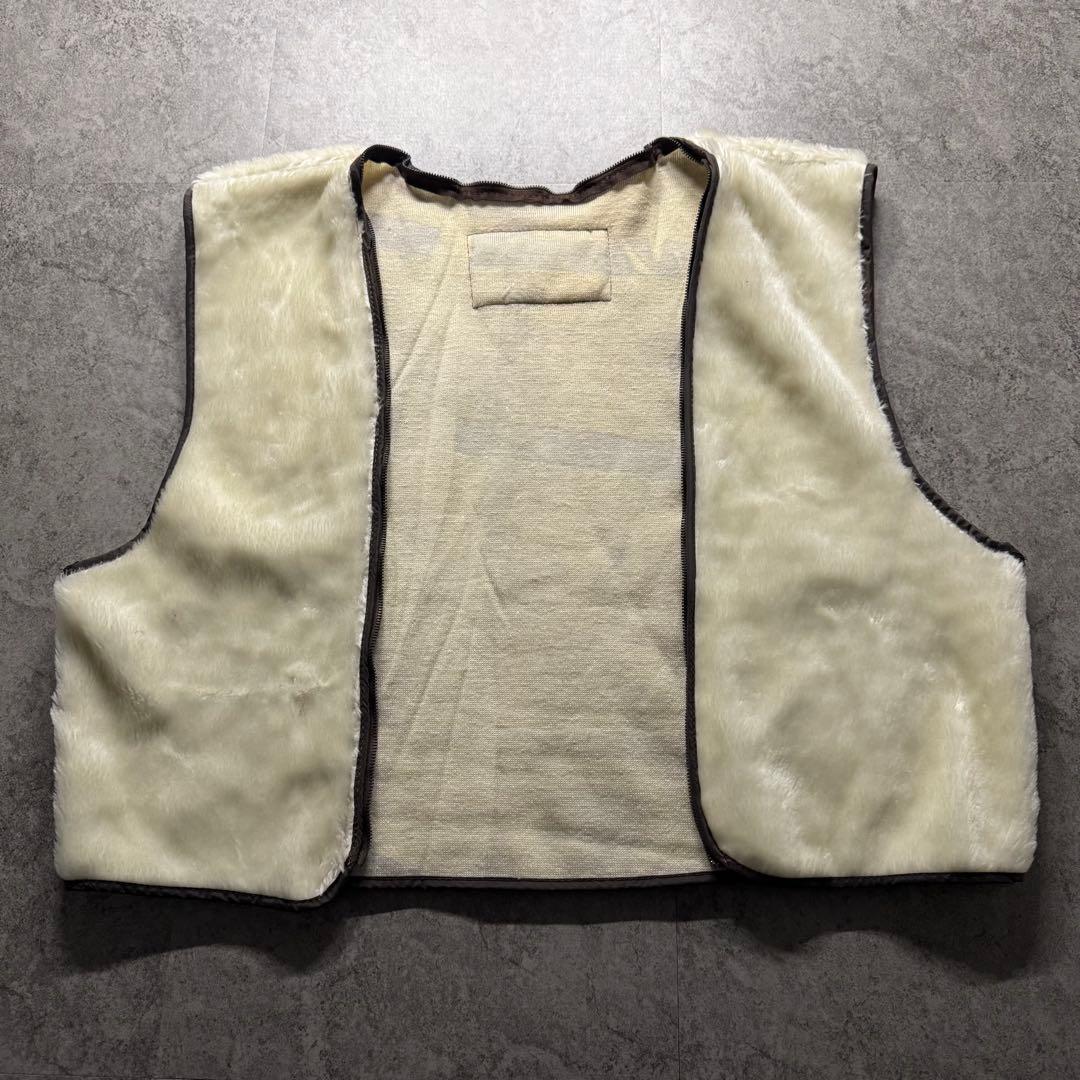 【90s vintage】フライトジャケット　L A-2 シープスキン　裏ボア