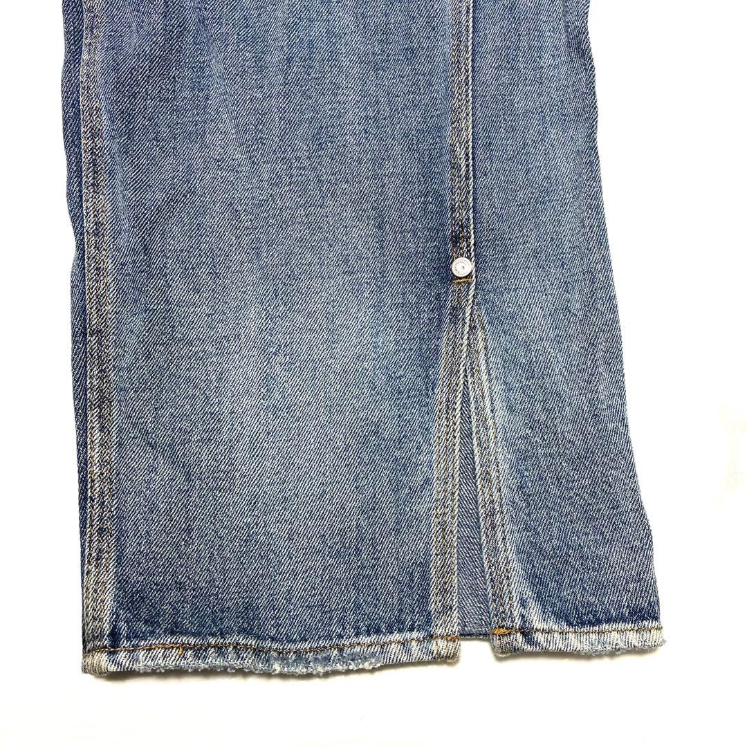 DUUBLE STANDARD CLOTHING スリットヘムバギーパンツ 36