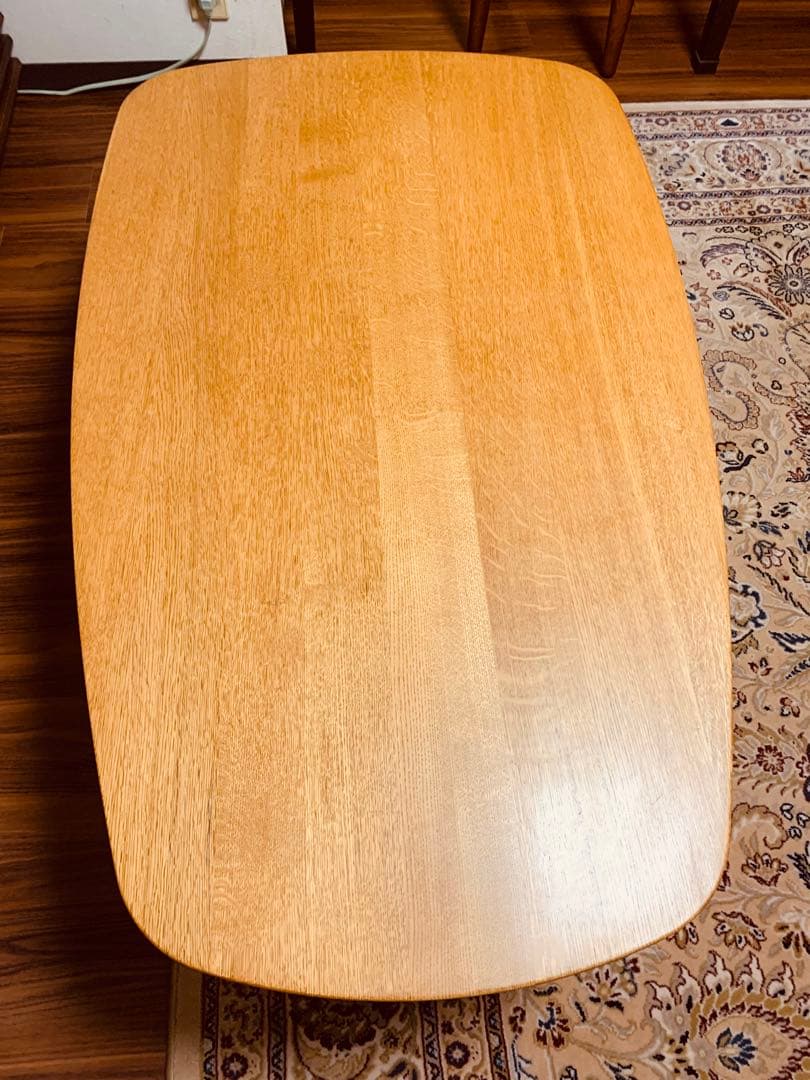 オオノ　引き取り　日進木工geppo 天然木リビングテーブル