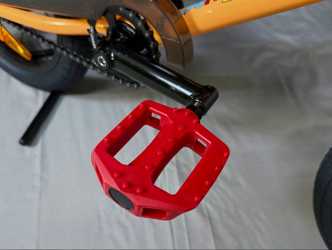 【GT BIKE】未使用品 16インチ キッズBMX 自転車 オレンジ 台湾製