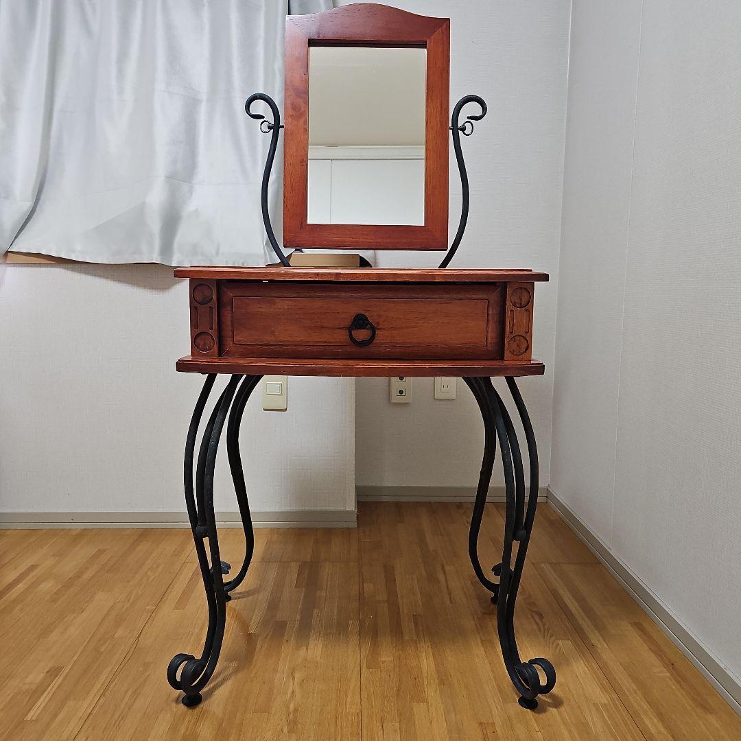 猫脚 ドレッサー アンティーク アイアン レトロ レア 送料込み