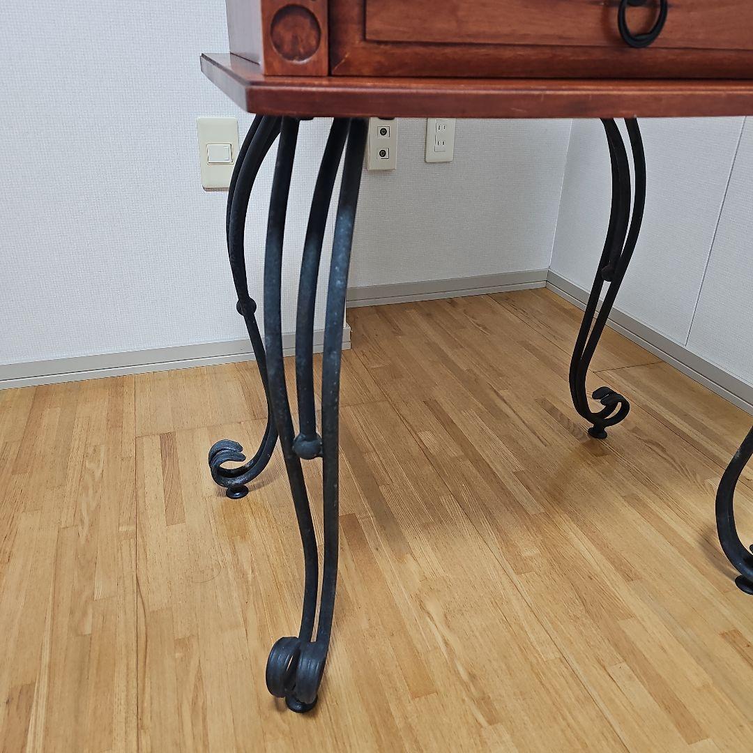 猫脚 ドレッサー アンティーク アイアン レトロ レア 送料込み