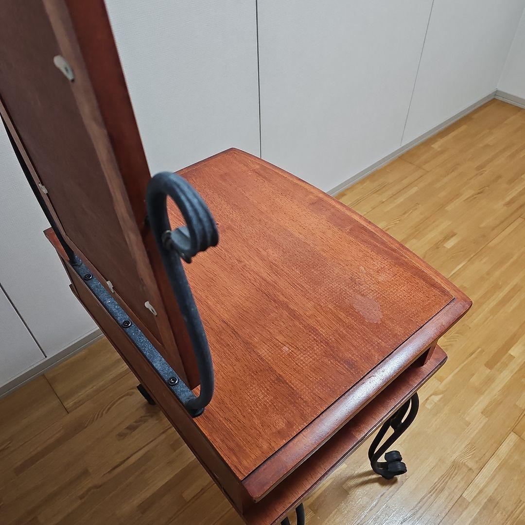 猫脚 ドレッサー アンティーク アイアン レトロ レア 送料込み