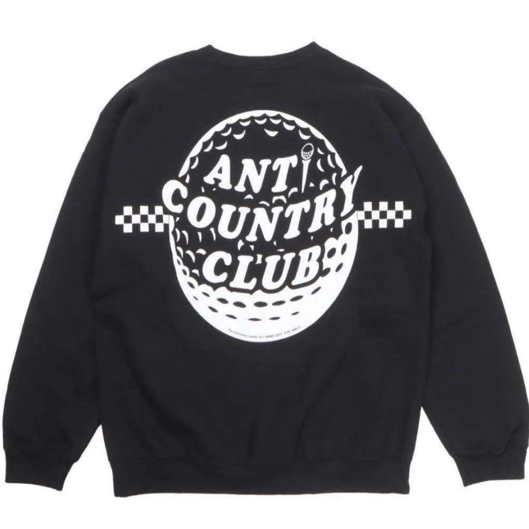 //新品未使用// ANTi COUNTRY CLUB × VANS スウェット