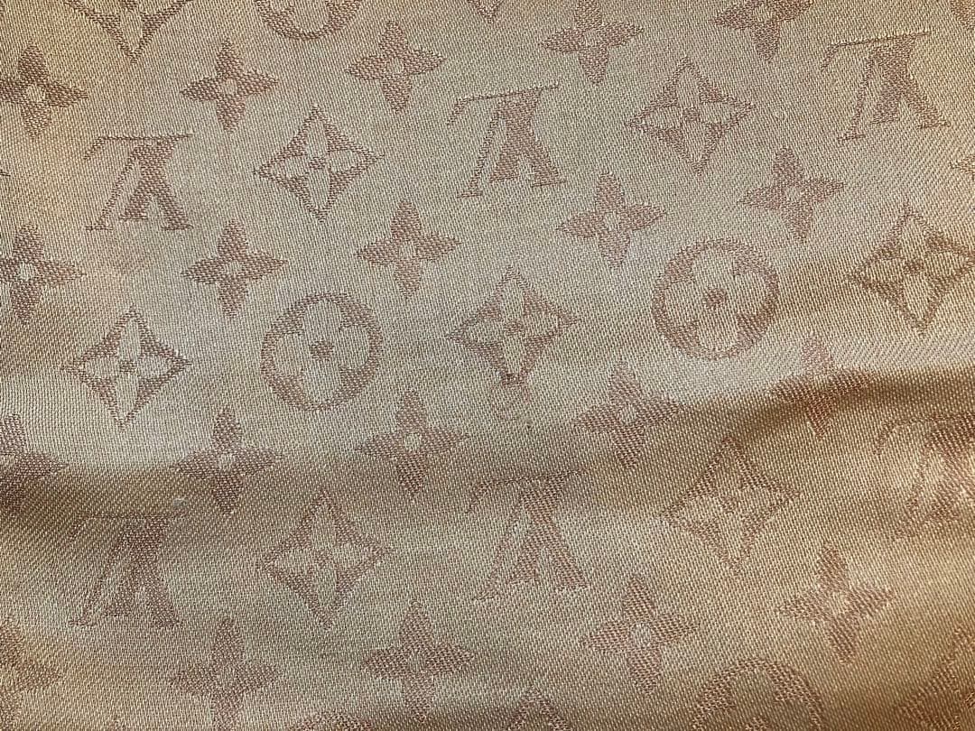 ★最終価格★【希少色極美品】ルイヴィトン　ショール　ストール　モノグラムシャイン